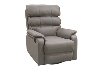 Happy Home TV Sessel mit verstellbaren Relaxfunktion & 360° Grad Dreh- und Schaukelfunktion hellbrau