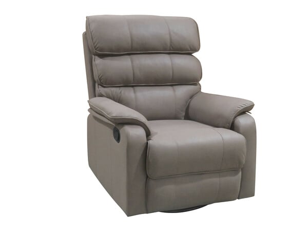 Bild 1 von Happy Home TV Sessel mit verstellbaren Relaxfunktion & 360° Grad Dreh- und Schaukelfunktion hellbrau