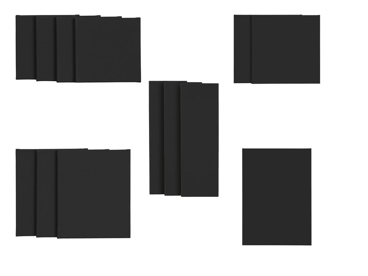 Bild 1 von crelando® Leinwände, 3-fach schwarz vorgrundiert