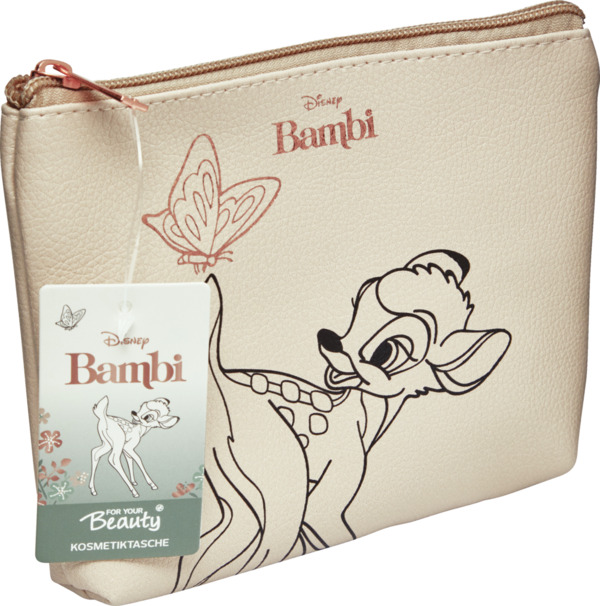 Bild 1 von FOR YOUR Beauty Kosmetiktasche mit Bambi-Druck