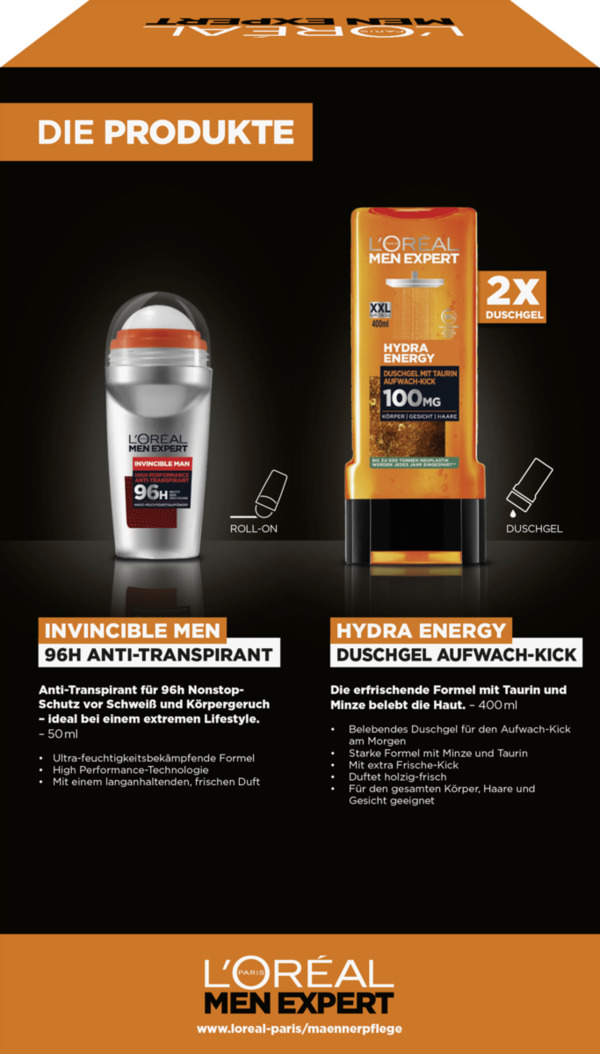 Bild 4 von L’Oréal Paris men expert Hydra Energy Box Geschenkset