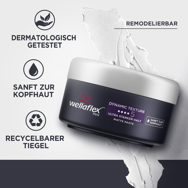 Bild 3 von Wella Wellaflex Men Dynamic Texture Matte Paste