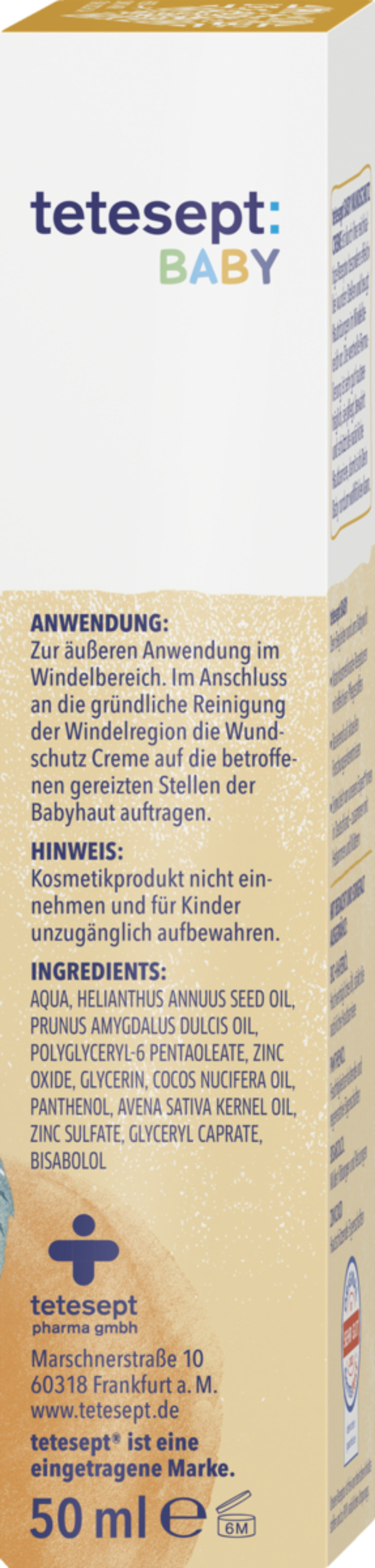 Bild 2 von tetesept Baby Wundschutzcreme