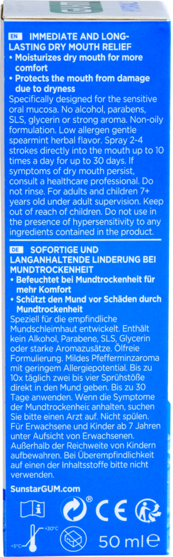 Bild 2 von GUM® Hydral Feuchtigkeitsspray