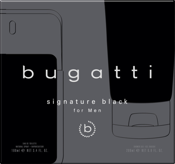 Bild 1 von bugatti Signature man black Geschenkset