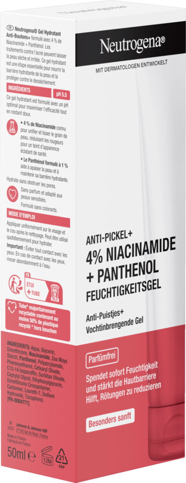Bild 2 von Neutrogena Anti-Pickel + Feuchtigkeitsgel