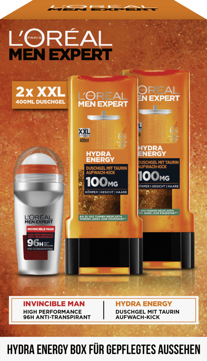 Bild 1 von L’Oréal Paris men expert Hydra Energy Box Geschenkset