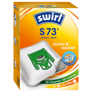 Swirl® MicroPor® Plus Staubsaugerbeutel S 73