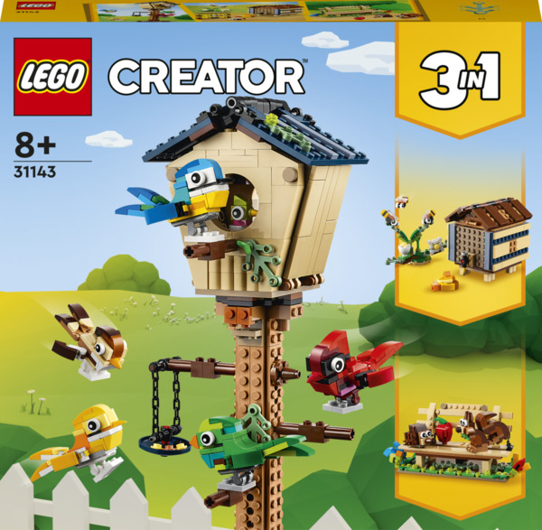 Bild 1 von LEGO 31143 3in1 Vogelhäuschen