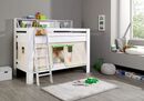 Bild 1 von Relita Etagenbett Jan mit Bücherregal und Vorhang beige/grün