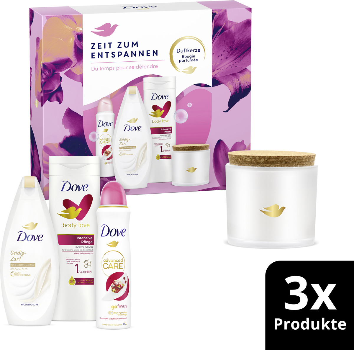 Bild 2 von Dove Geschenkset Zeit zum Entspannen