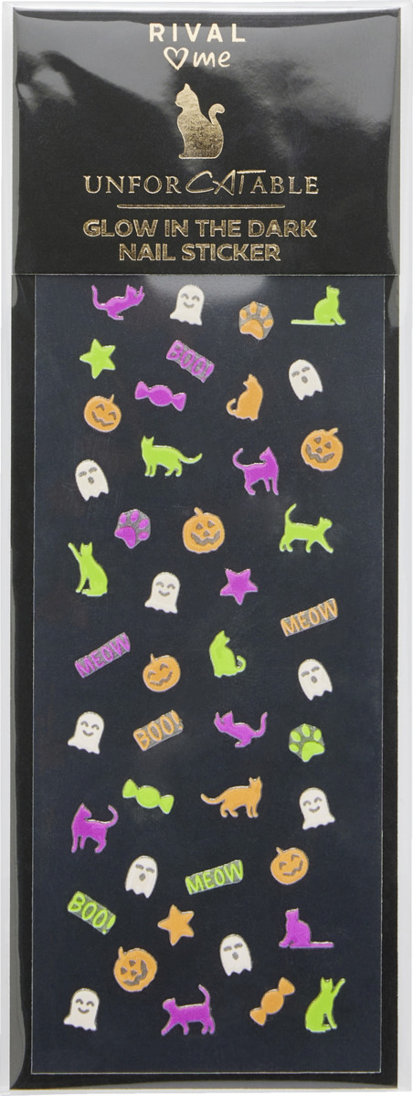 Bild 1 von RIVAL loves me unforCATable Glow in the Dark Nail Sticker