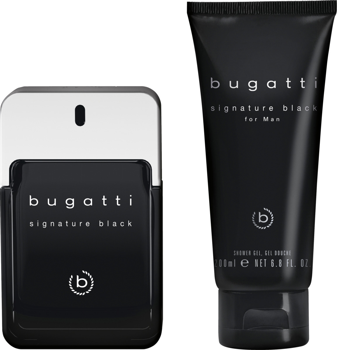 Bild 2 von bugatti Signature man black Geschenkset