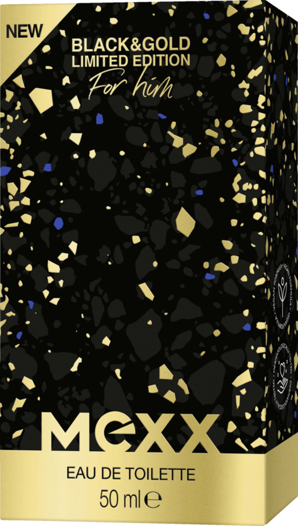 Bild 2 von Mexx Black & Gold for him, EdT 50 ml