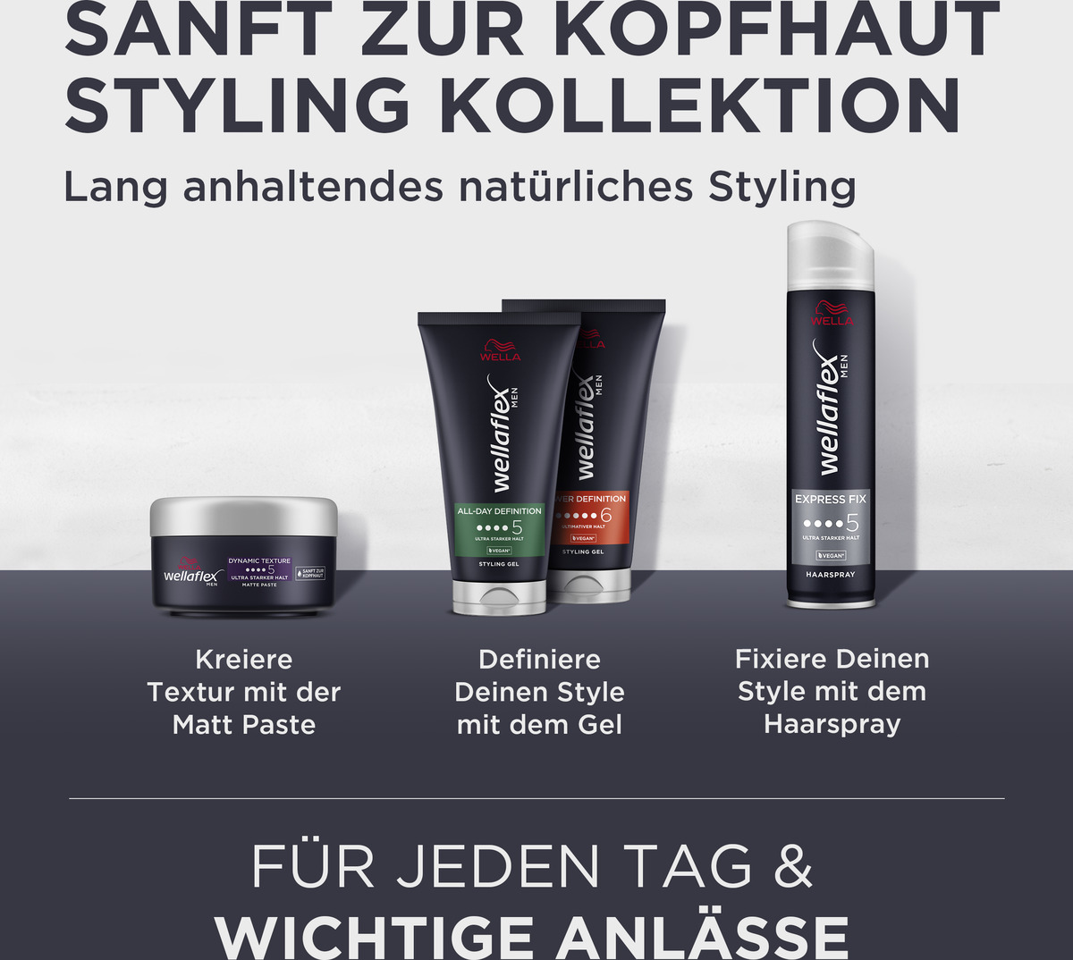 Bild 3 von Wella Wellaflex Men Haarspray Express Fix Ultra Starker Halt