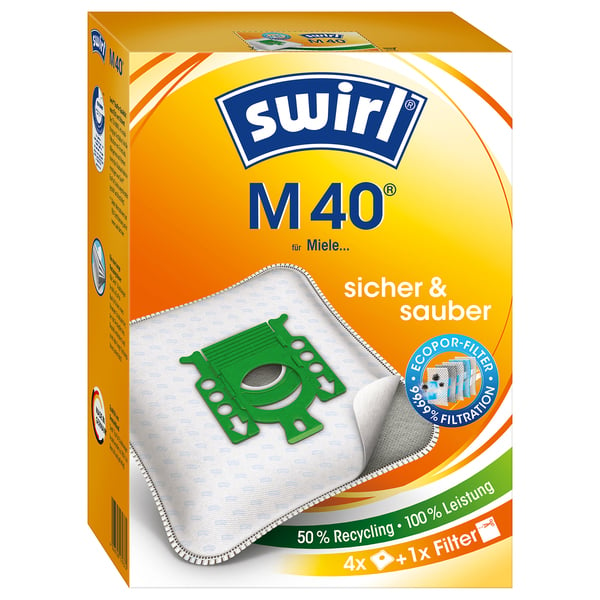 Bild 1 von Swirl® MicroPor® Plus Staubsaugerbeutel M 40