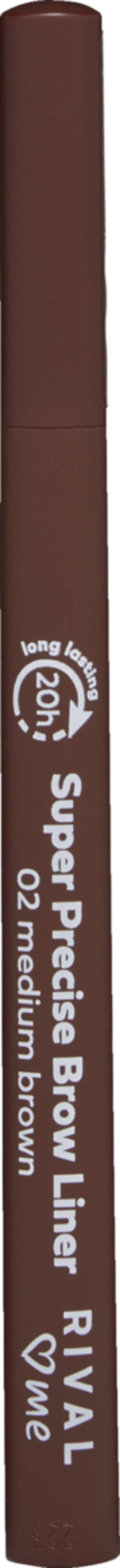 Bild 1 von RIVAL loves me Super Precise Brow Liner 02 medium brown