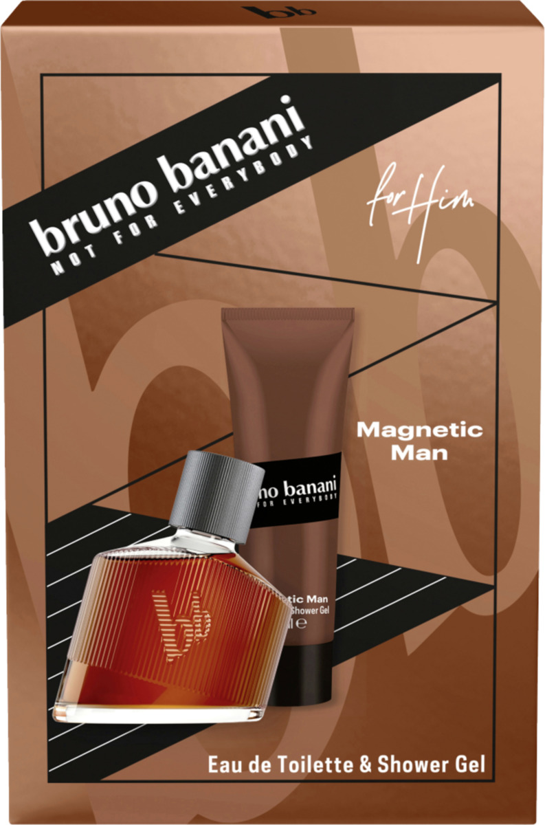 Bild 1 von bruno banani Geschenkset MAGNETIC MAN Eau de Toilette + Shower Gel