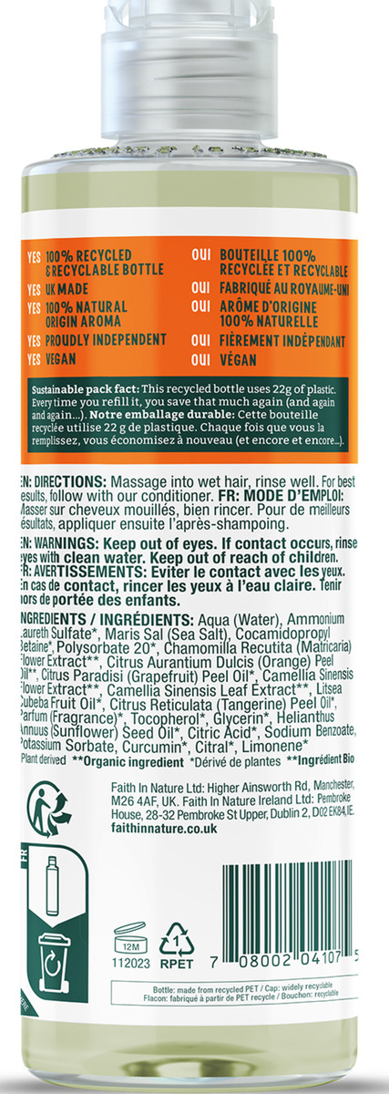 Bild 2 von Faith in Nature Shampoo Grapefruit & Orange