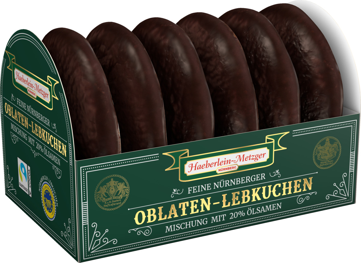 Bild 1 von Haeberlein-Metzger Oblaten-Lebkuchen Zartbitter