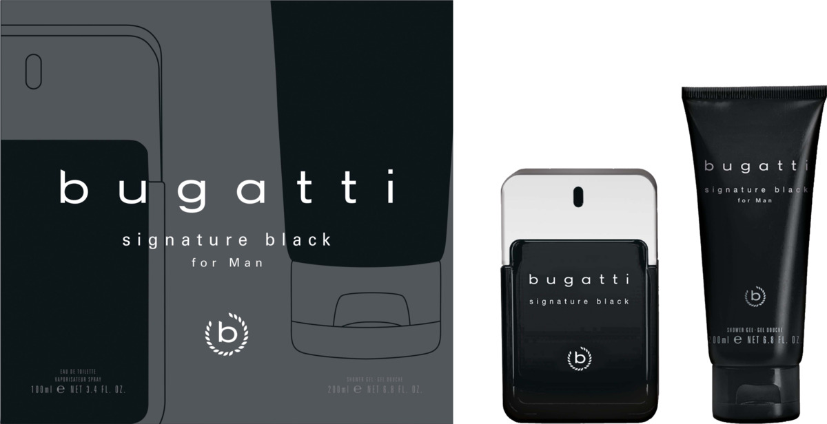 Bild 4 von bugatti Signature man black Geschenkset
