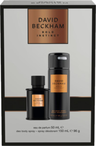 David Beckham Geschenkset BOLD INSTINCT Eau de Parfum + Deospray