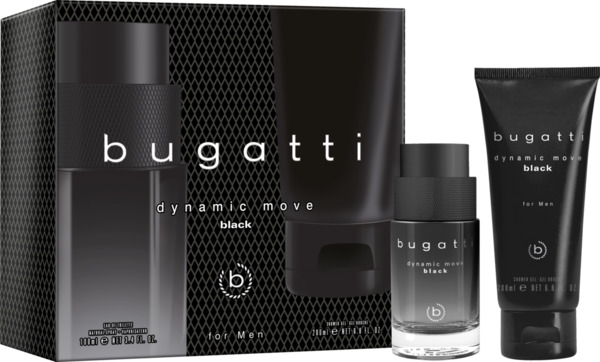 Bild 2 von bugatti Dynamic Move man black Eau de Toilette + Shower Gel Geschenkset