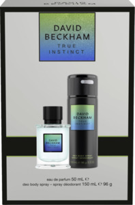 David Beckham Geschenkset TRUE INSTINCT Eau de Parfum + Deospray