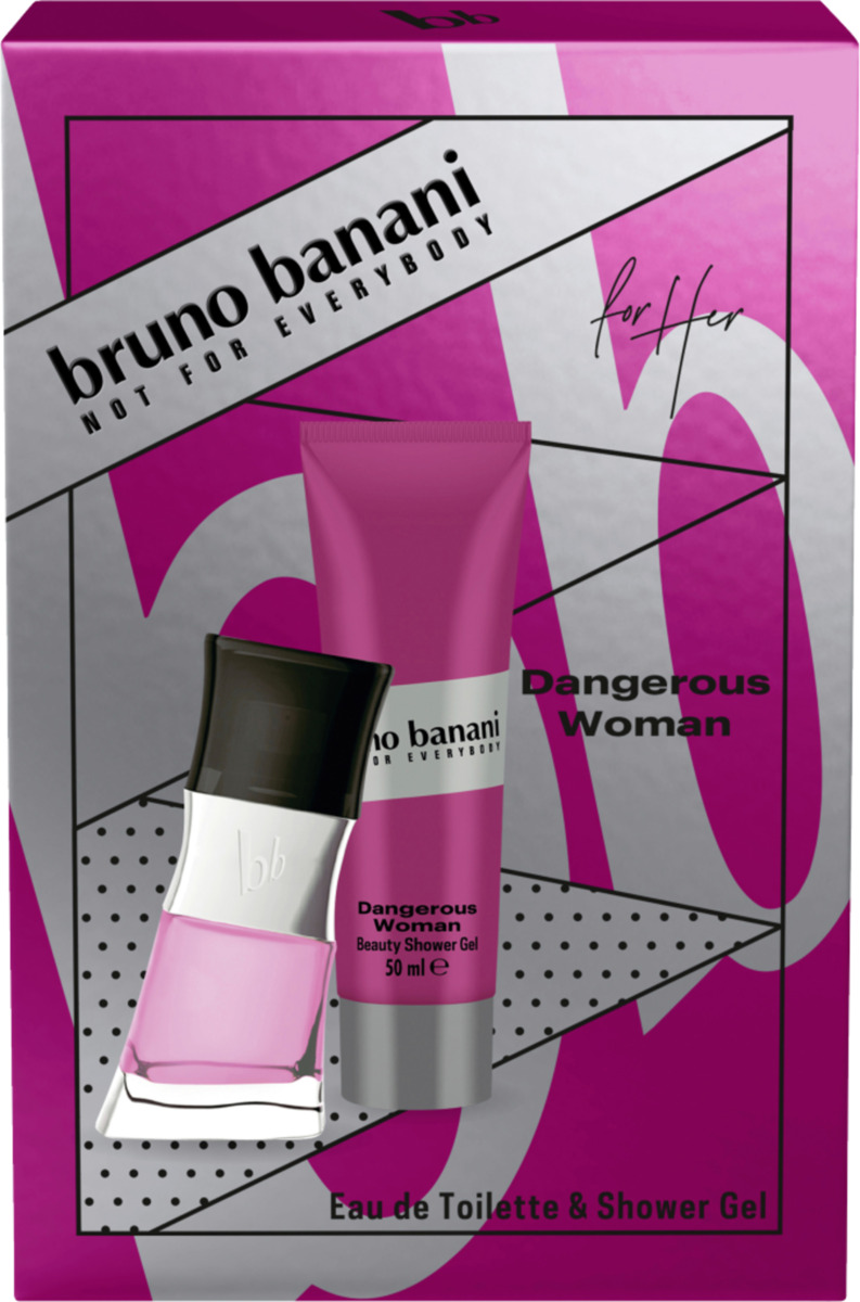 Bild 1 von bruno banani Geschenkset DANGEROUS WOMAN Eau de Toilette + Shower Gel
