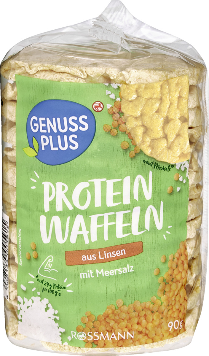 Bild 1 von GENUSS PLUS Protein Waffel aus Linsen