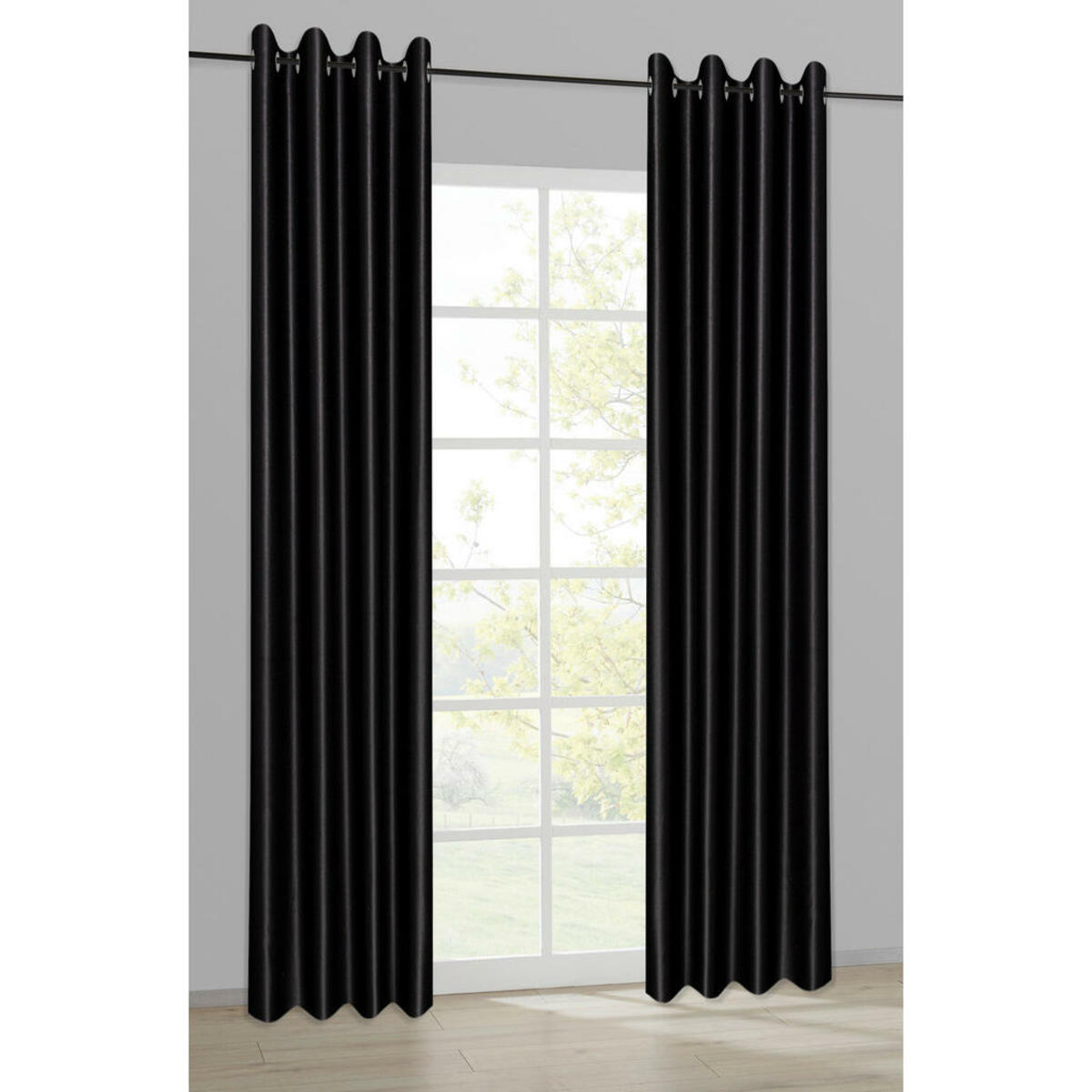 Bild 1 von Verdunklungsvorhang schwarz B/L: ca. 140x245 cm
