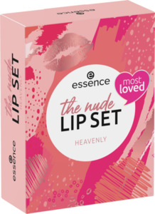 essence the nude lip set heavenly