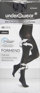 under2wear Strumpfhose schwerelose Beine DEN 60 schwarz M (40/42)