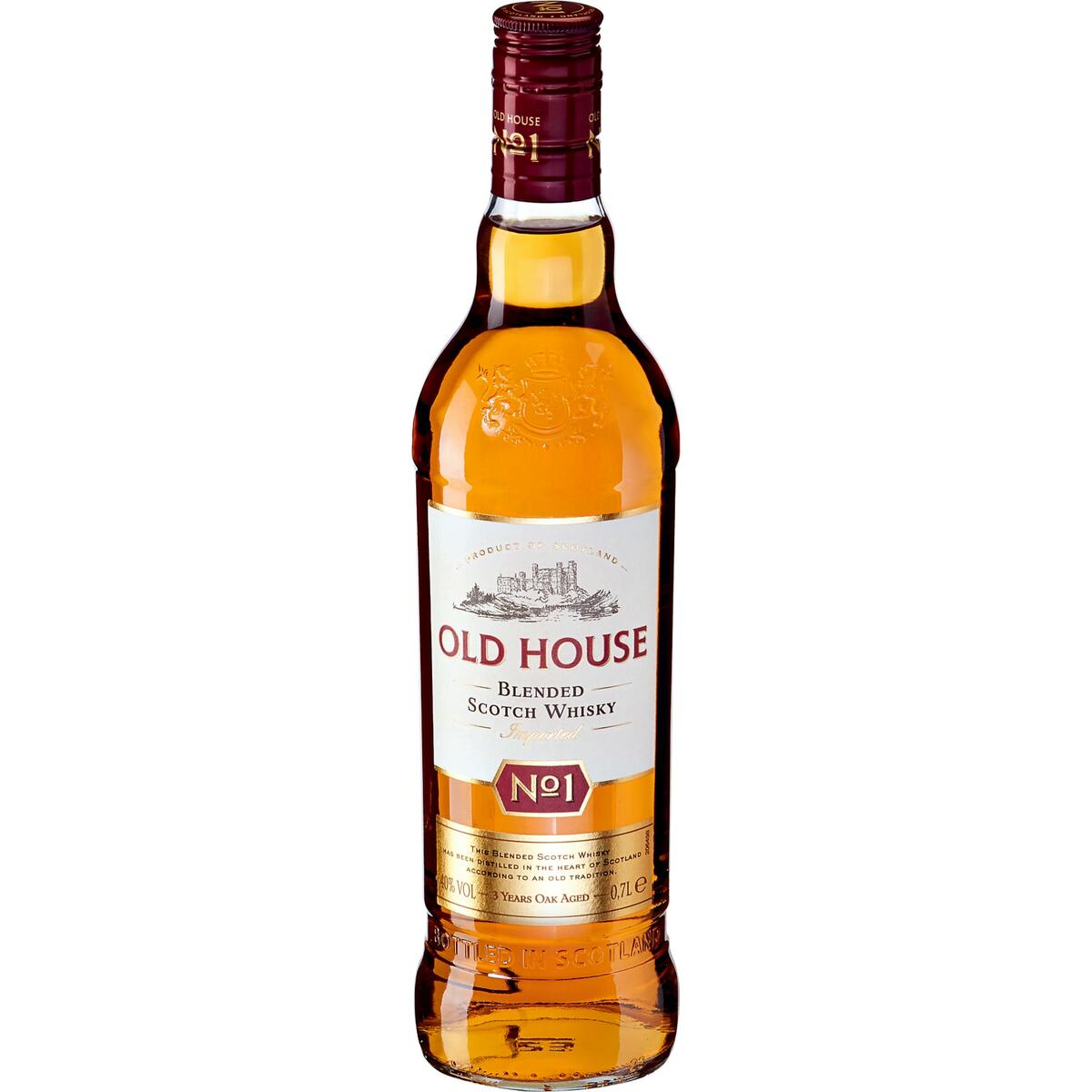 Bild 1 von Old House No 1 Scotch Whisky 40,0 % vol 0,7 Liter - 6 Flaschen
