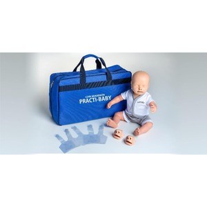 MedX5 Practi-Baby HLW-Übungspuppe mit Tragetasche