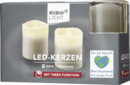 Bild 2 von RUBIN LICHT LED Kerzen Rustik mini taupe