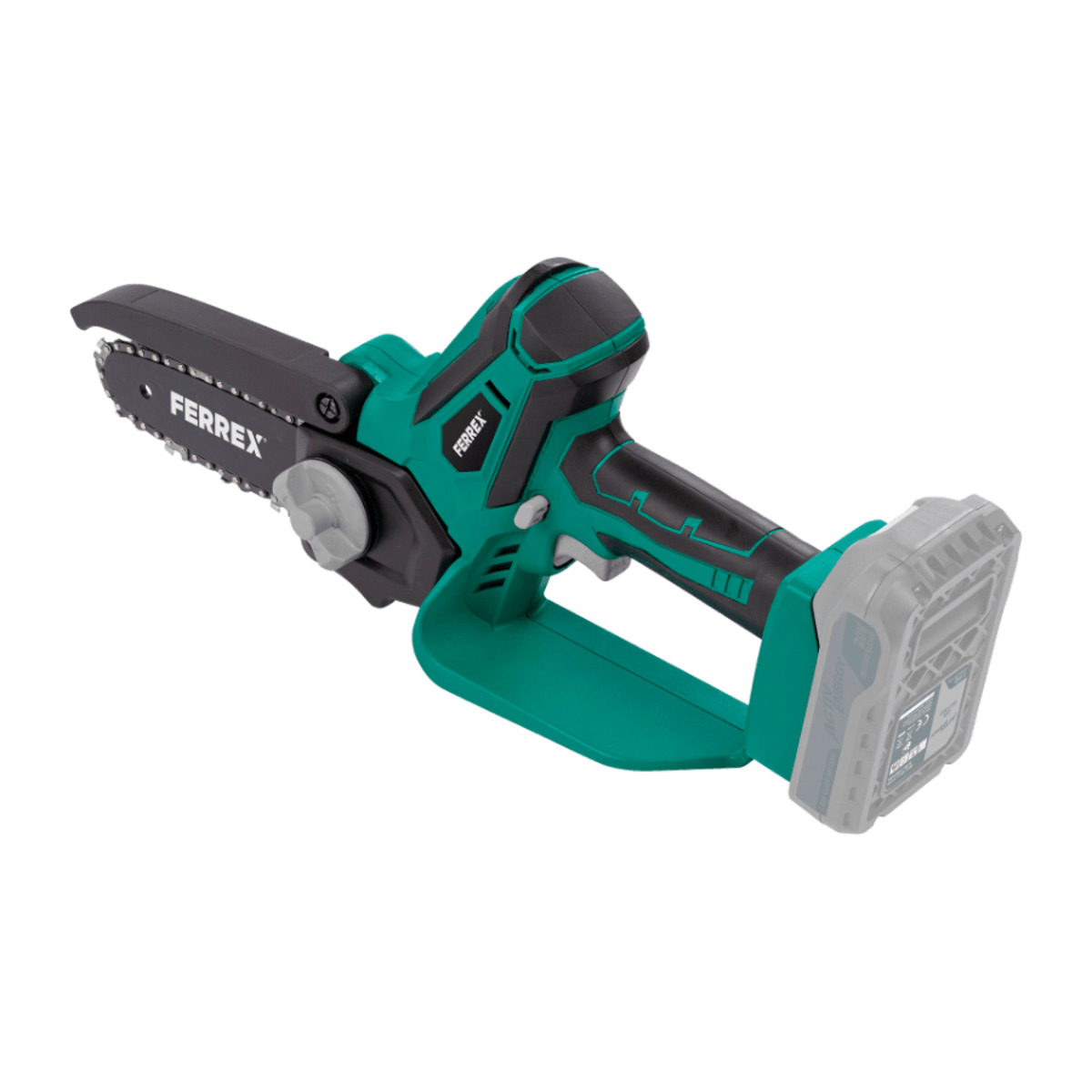 Bild 4 von FERREX 20-V-Akku-Kompakt-Kettensäge