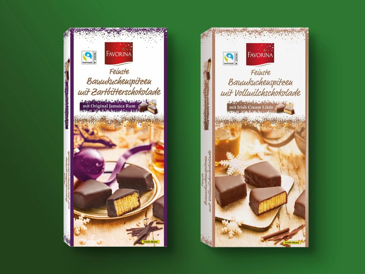 Bild 1 von Favorina Feinste Baumkuchenspitzen