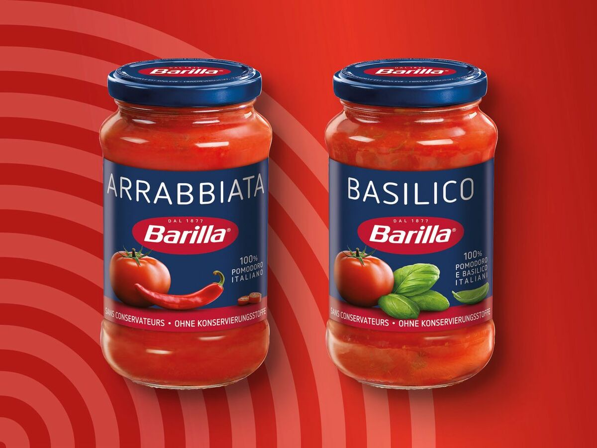 Barilla Pasta Sauce von Lidl ansehen!