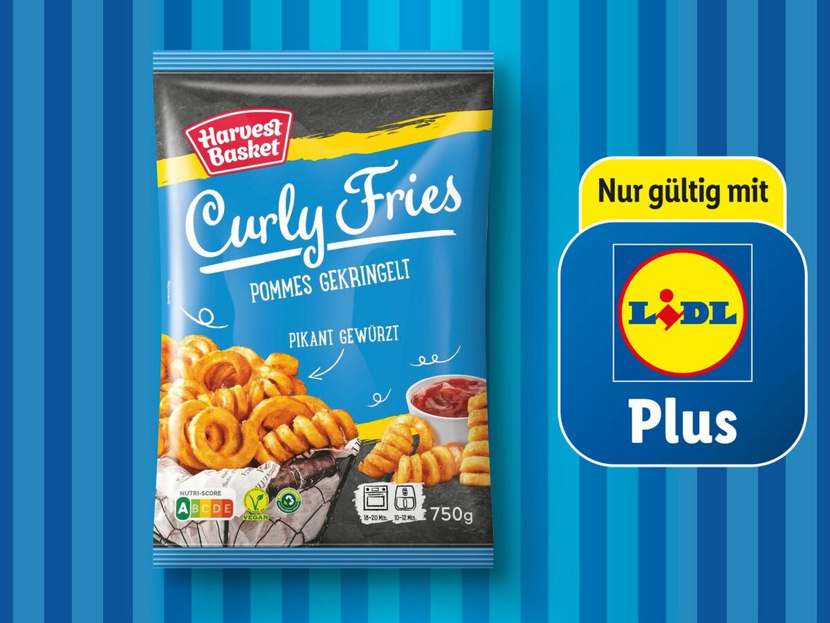Bild 1 von Harvest Basket Curly Fries