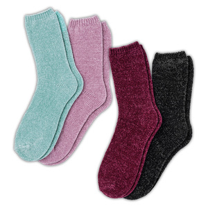 Ellenor Chenille-Socken 2 Paar