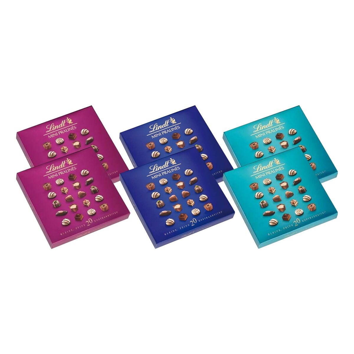 Bild 1 von Lindt Mini Pralines 100 g, 6er Pack