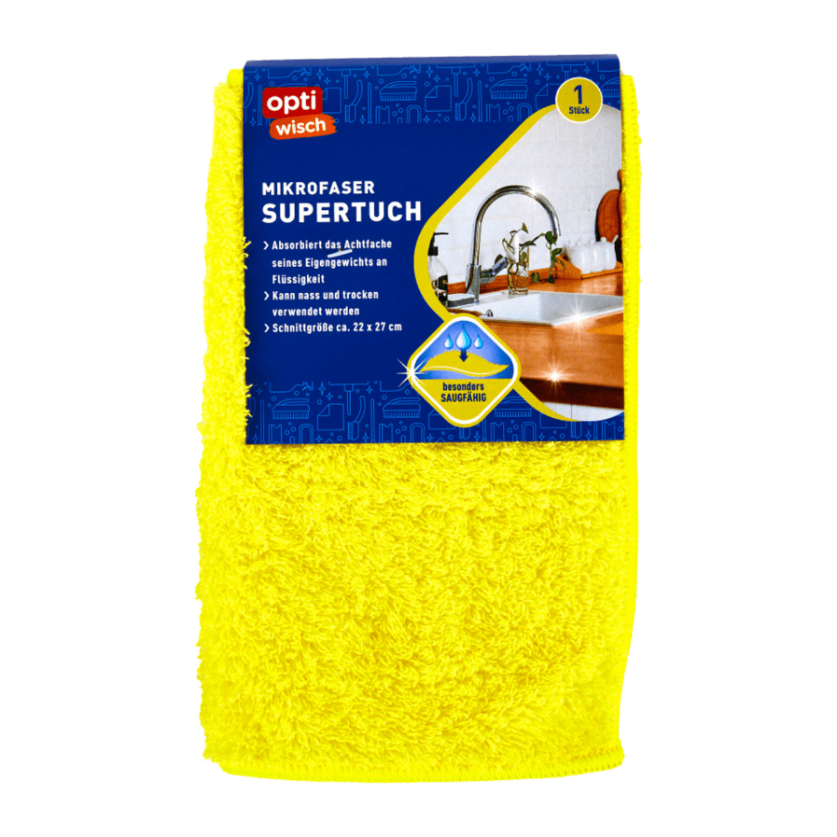 OPTIWISCH MikrofaserSupertuch von ALDI Nord ansehen!