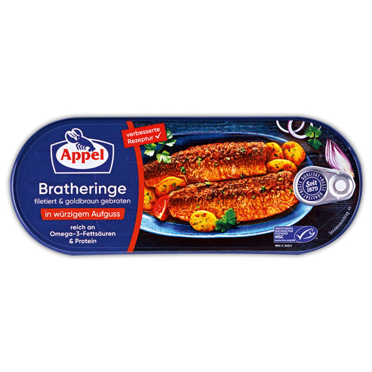 Bild 1 von Appel Filetierte Bratheringe