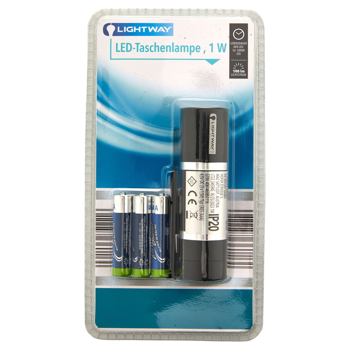 Bild 1 von LIGHTWAY LED-Taschenlampe