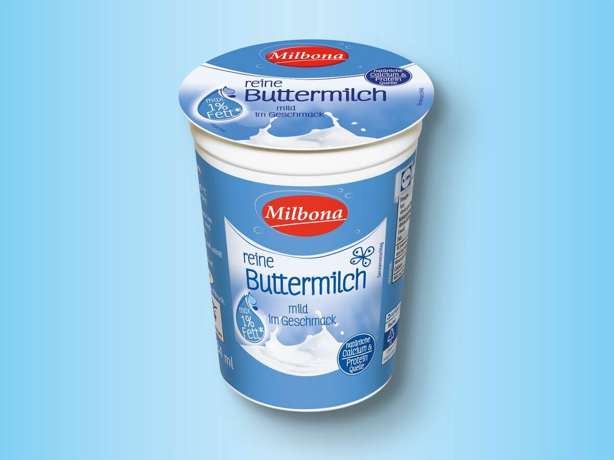 Milbona Reine Buttermilch von Lidl ansehen!