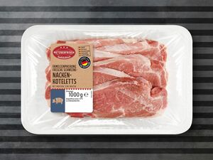 Metzgerfrisch Frische Schweine-Nackenkoteletts XXL