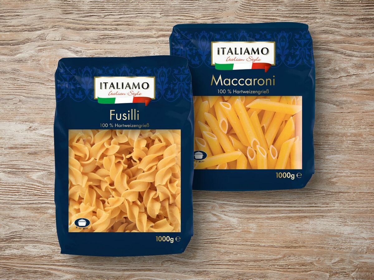 Italiamo Pasta Von Lidl Ansehen