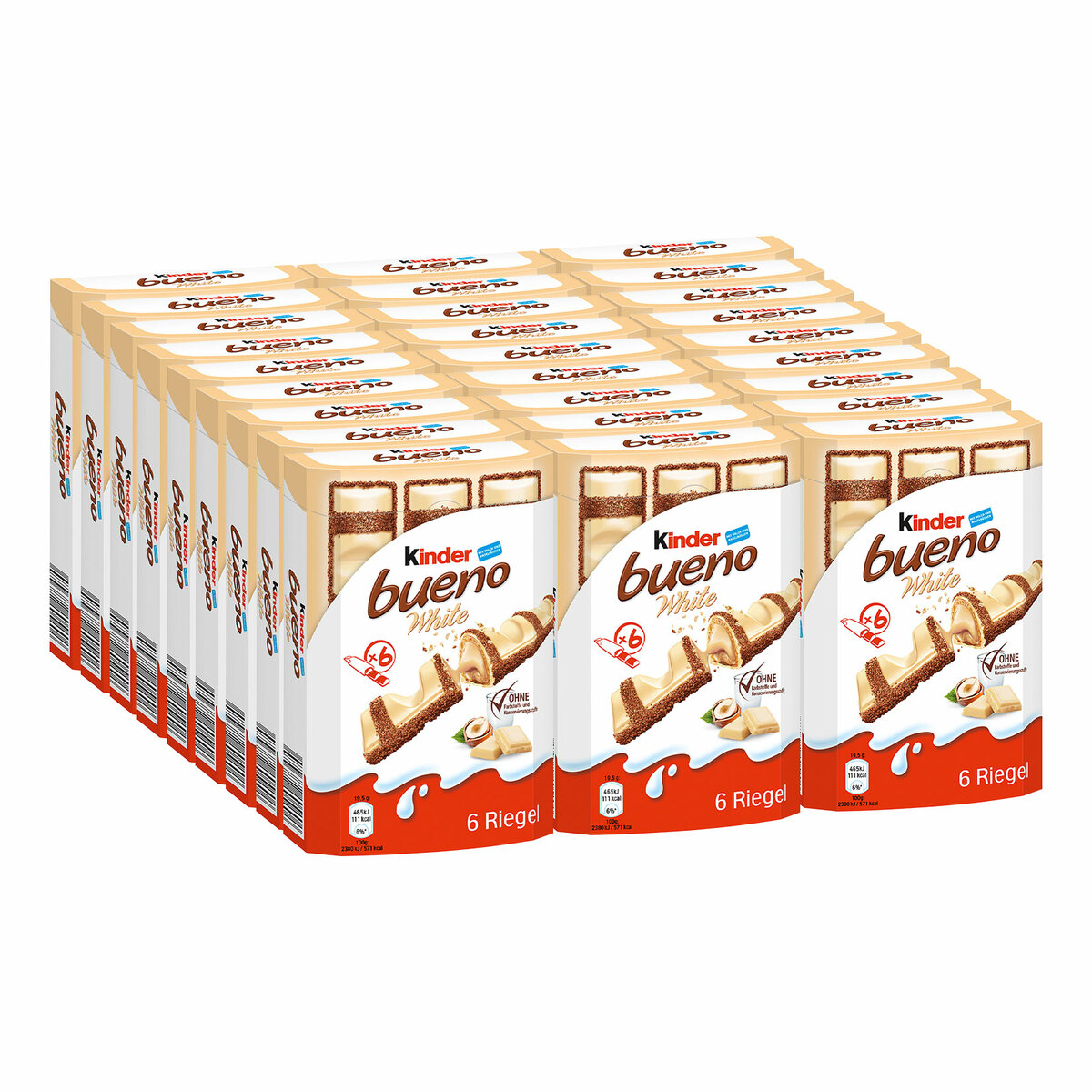 Bild 1 von Kinder Bueno White 117 g, 27er Pack