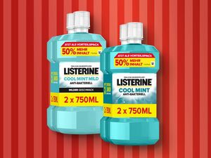 Listerine Mundspülung Doppelpack